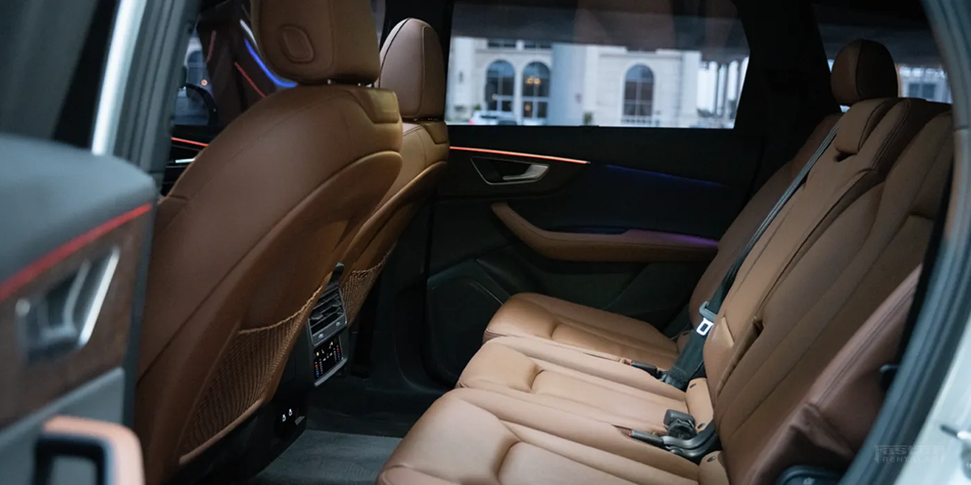 Audi Q7 2025 Interior Back Seats